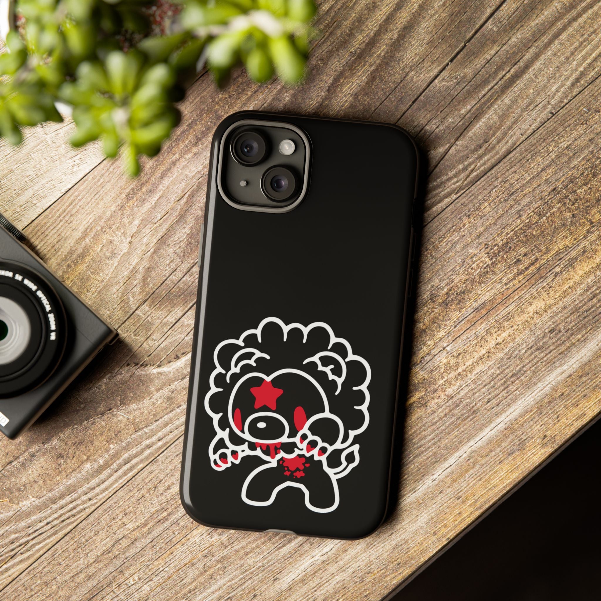 Zodiac Leo gloomy bear Phone Case